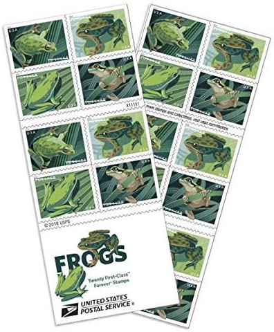 2019 Frogs Booklet stamps - Forever Stamps
