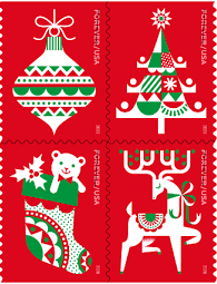 2020 Christmas Holiday Delights Stamps - Forever Stamps