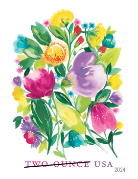 2024 Wedding Blooms Stamps - Forever Stamps