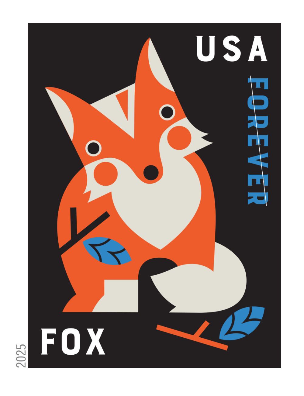 2025 Baby Wild Animals Stamps 100 pcs - Forever Stamps